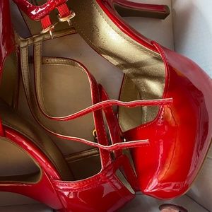 Red high heels